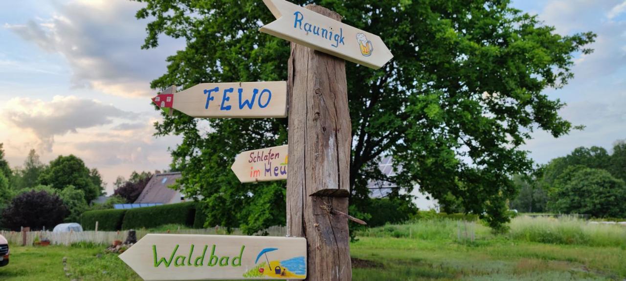 Ferienwohnung & Campingplatz Vor Dem Berg Heideblick Luaran gambar